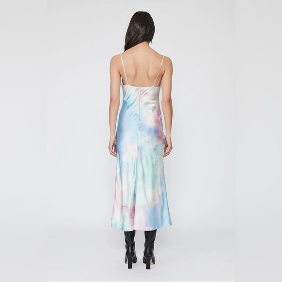 16. NWT BARDOT TIE DYE SLIP DRESS - Picture 5 of 8